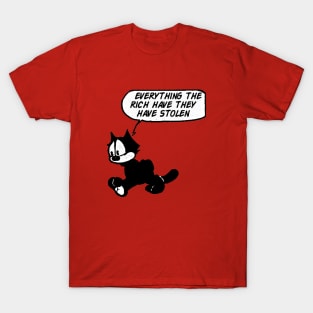 Felix the socialist cat T-Shirt